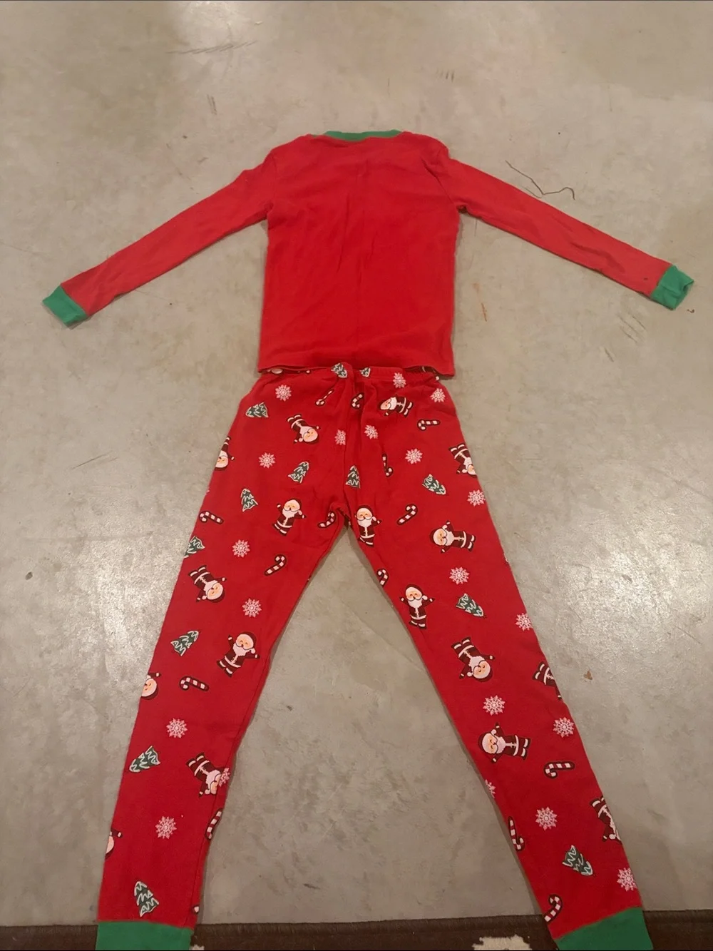 Kids Red 'Santa's Favorite' Christmas Pajama Set